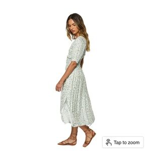 O’Neill green floral dress